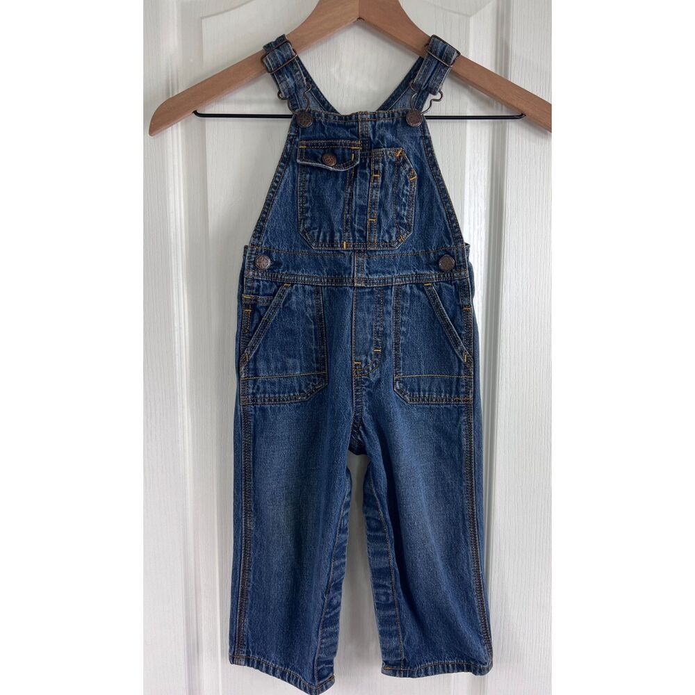 Oshkosh B'gosh Baby Denim Overalls Size 24 Months